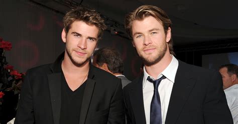 Liam and Chris Hemsworth | The Cutest Celebrity Siblings in Hollywood ...