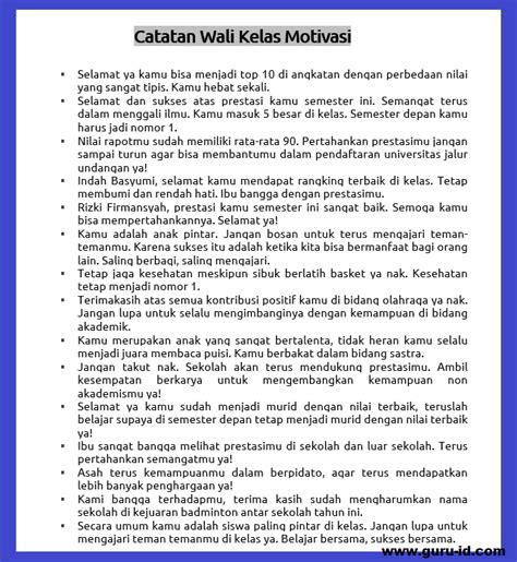 Contoh Penilaian Sikap Di Erapor Contoh Catatan Wali Kelas Di Raport | Images and Photos finder