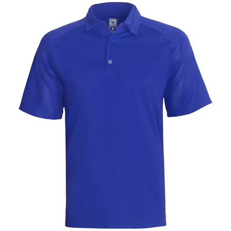 Champion Double Dry Polo Shirt (For Men and Women) 6489G - Save 68%