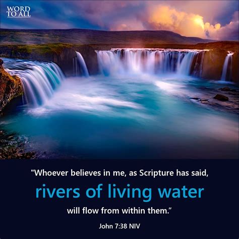 Beautiful bible verses, Bible inspiration, Living water