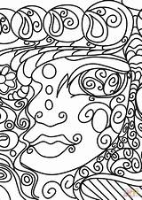 Printable Abstract Coloring Pages  Customize And Print sketch template