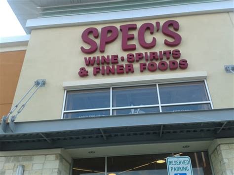 Spec’s Wine, Spirits, and Finer Foods - Bee Cave, TX | Yelp