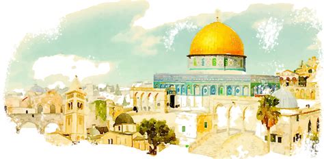 Illustration of Jerusalem - Is Jerusalem the capital of Israel? | Taj ...