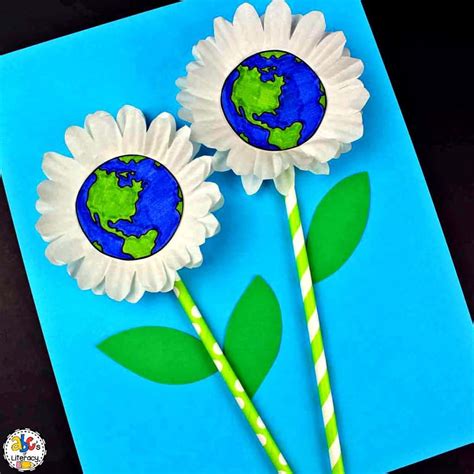 How To Make An Earth Day Flower Craft For Earth Day