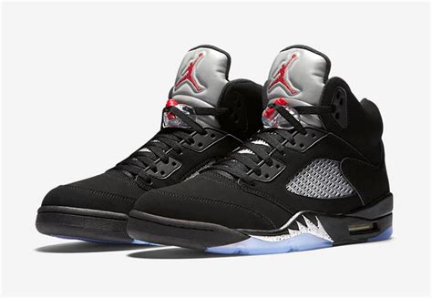 Air Jordan 5 "Black/Metallic Silver" Official Photos - Air Jordans, Release Dates & More ...