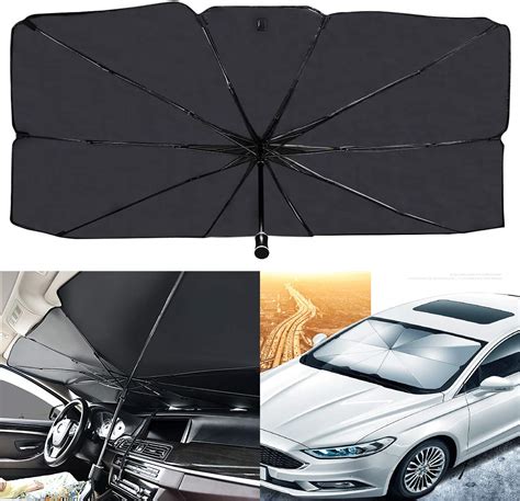 Buy Alysontech Car Windshield Sun Shade Umbrella,SUNACCL Foldable Car ...