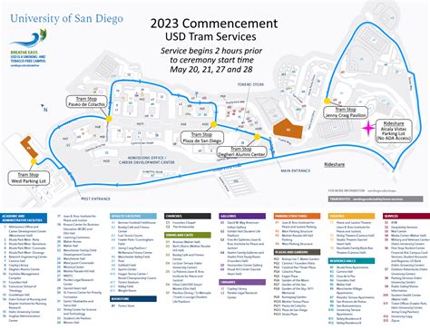 University Of San Diego Map Of Campus - Filide Winnifred