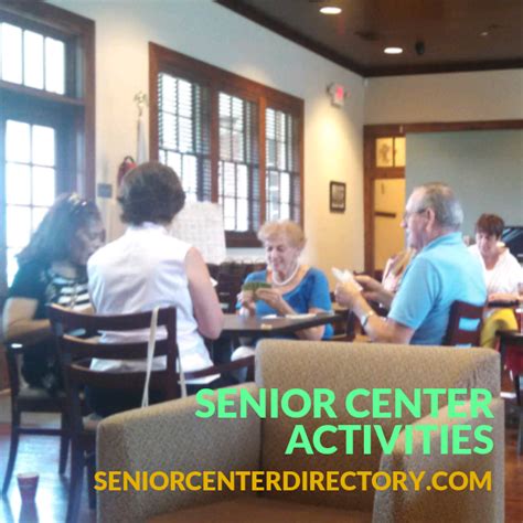 Activities for Senior Centers | Senior Center Activities