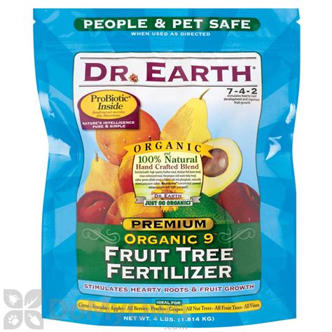 Dr Earth Organic 9 Fruit Tree Fertilizer Poly Bag