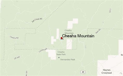 Cheaha Mountain Mountain Information