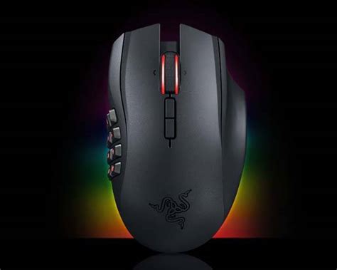 Razer Naga Epic Chroma Wireless Gaming Mouse Boasts Customizable Lighting Effects and 8200dpi ...