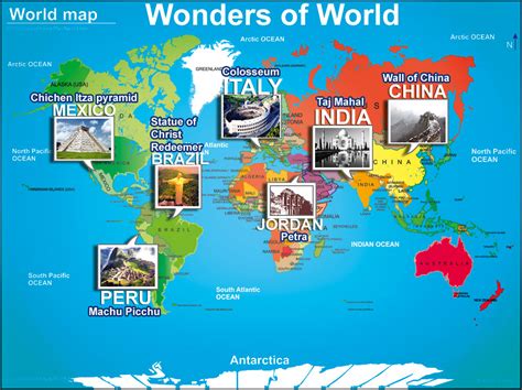 Seven wonders of the world, new 7 wonders