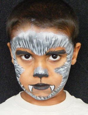 Werewolf face paint – Artofit