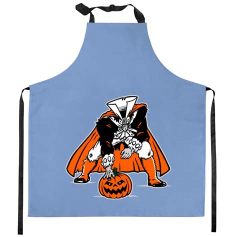 Headless Horseman Patriots Logo - Halloween - Kitchen Aprons sold by Eris Yuan h him his | SKU ...