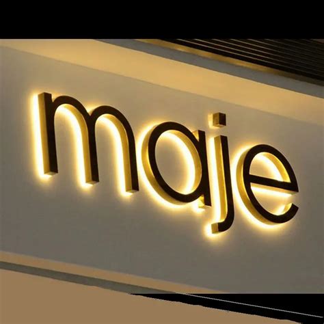 Customized halo lit 3D led letters LED Backlit Signage-in LED Modules from Lights & Lighting on ...