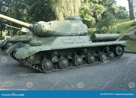 IS-2 - Soviet Heavy Tank From World War II Royalty Free Stock Images - Image: 20970159