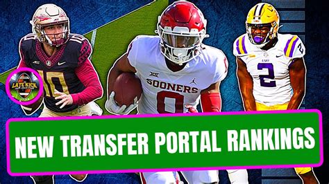 Transfer Portal Update - NEW Rankings Released (Late Kick Cut) - YouTube