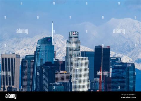 Los Angeles, United States. 01st Mar, 2023. After a rare snowstorm in ...