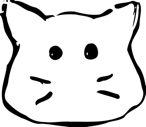Clipart - Cat Rudimentary-Style