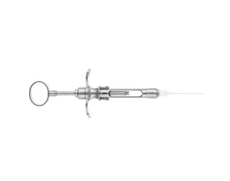 Cylindrical carpule anaesthesia syringe 1.8ml - AESCULAP