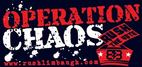 Liberals Still Paranoid About Operation Chaos - The Rush Limbaugh Show