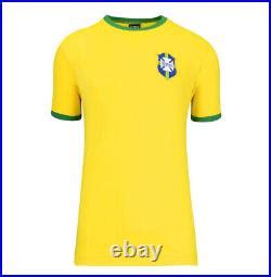 Cafu Signed Brazil Shirt 1970, Number 2 Autograph Jersey | Signed ...