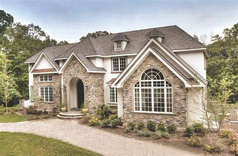 European Style Home with Natural Thin Stacked Stone | Stoneyard®