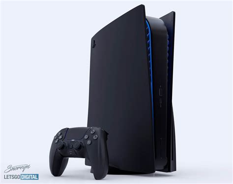 PlayStation 5 Black version with CD and PS5 Digital Edition | LetsGoDigital