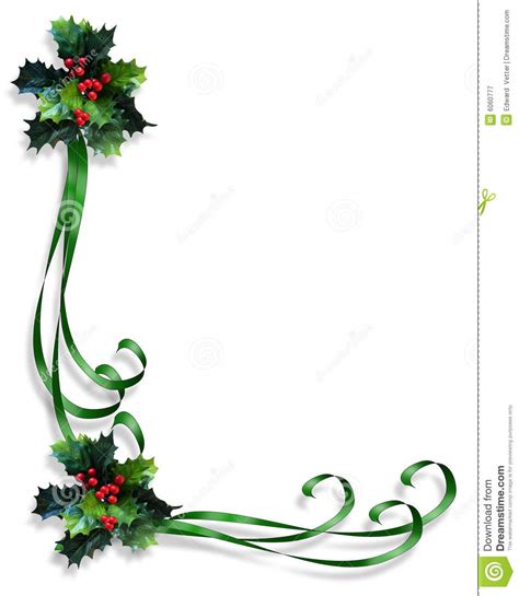 Holly Border Vector at Vectorified.com | Collection of Holly Border Vector free for personal use