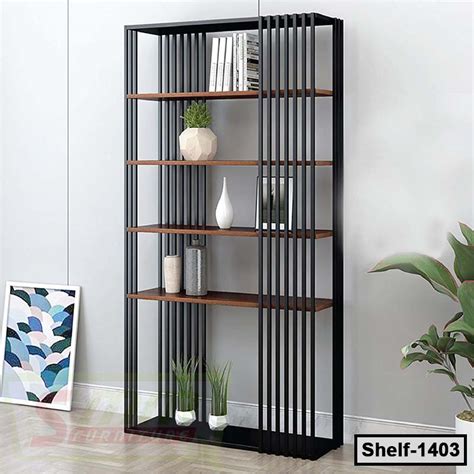 Modern Design Steel Bookshelf | Display Shelf (Shelf-1403) - SMMBDSTORE ...