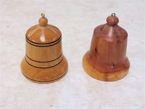 Wood Christmas Bells by Brent Ross | Christmas bells, Decorative jars, Wood