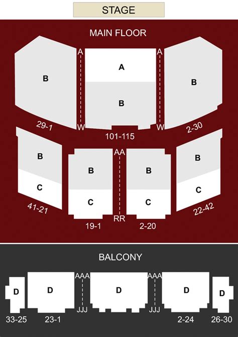 Paramount Theatre, Aurora, IL - Seating Chart & Stage - Aurora Theater