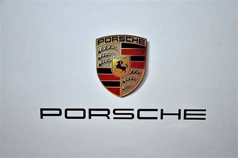 Automobile Wall Art - Digital Art - Porsche Logo by Max Dedrick | Porsche logo, Luxury car logos ...