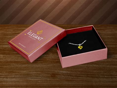 Jewelry Box Packaging Free PSD Mockup – FreeMockup.net