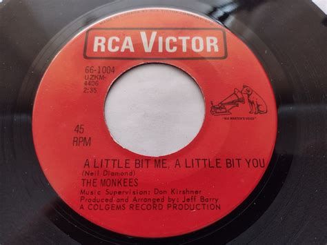 CANADIAN Ex THE MONKEES A Little Bit Me, A Little Bit You 1967 RCA ...