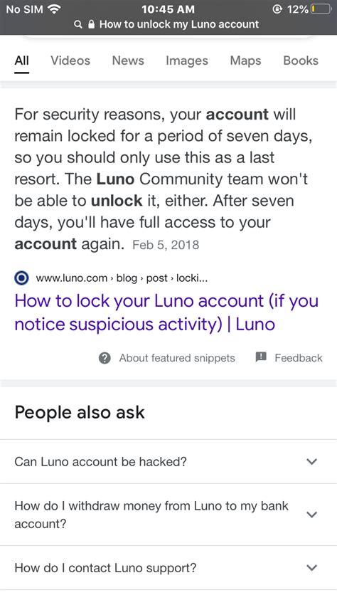 I Can't Login To My LUNO Wallet/account - Business - Nigeria