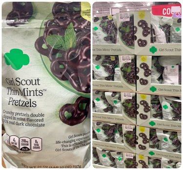 Costco Girl Scout Thin Mint Pretzels | Hunker