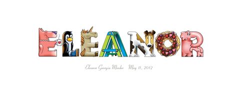 Personalized Art Name Sign Name Art Letter Art Baby Gift - Etsy