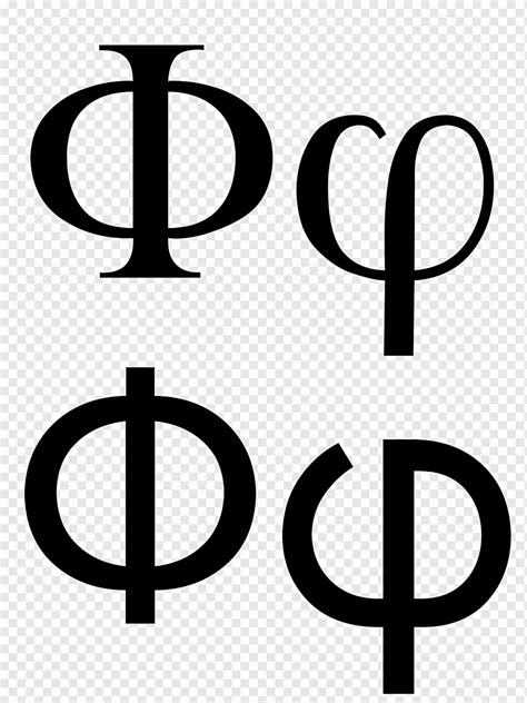 Phi Greek alphabet Epsilon, symbol, text, number, ancient Greek png ...