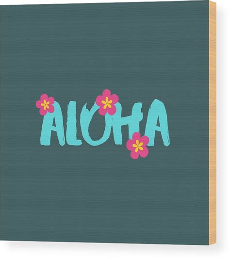 Aloha Word Art