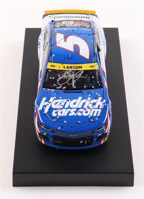 Kyle Larson Signed 2021 NASCAR #5 Hendrickcars.com - Texas Win - 1:24 ...