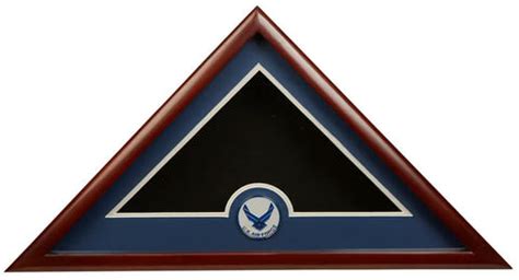 Air Force Wing Frame, Air Force Flag Display Case, Air Force - The Military Gift Store