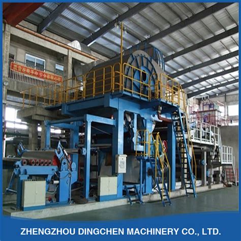 Fourdrinier Wire Yankee Dryer Tissue Paper Making Machine - Tissue Paper Making Machine and ...