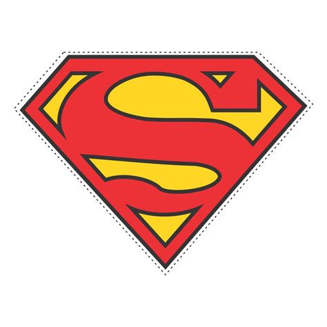 Printable Superman Logo Template | Superman logo, Superman gifts, Superman