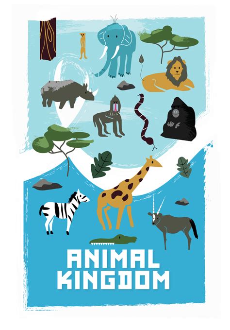 Animal Kingdom Poster on Behance