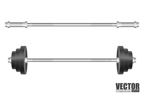 Barbell for gym 1263491 Vector Art at Vecteezy