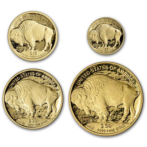 2008-W American Gold Buffalo Four Coin Proof Set | eBay