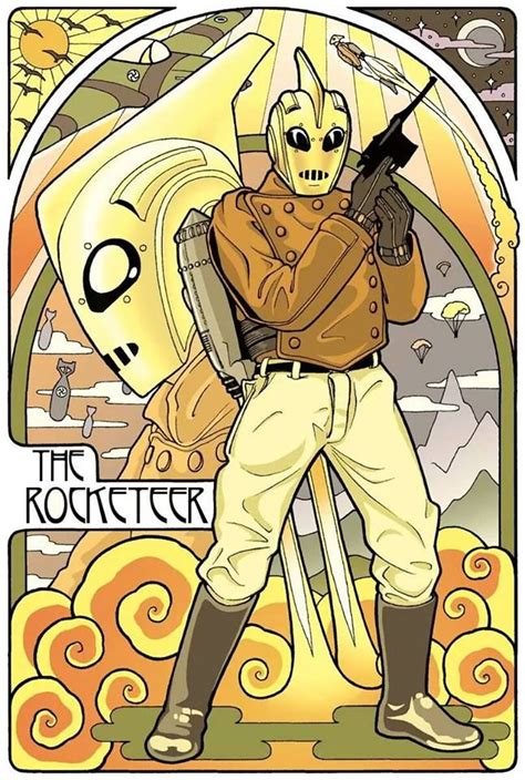 The Rocketeer | Comic books art, Science fiction art, Comic books