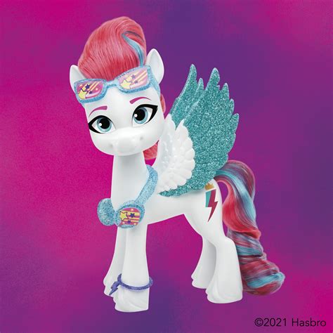 Buy My Little Pony, 6-inch Pony Toy, 17 Accessories, a New Generation Movie Zipp Storm Sparkle ...