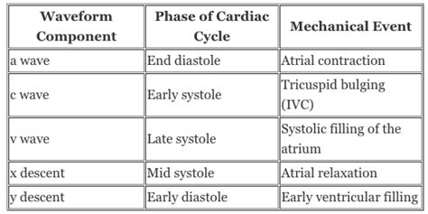 CVP waveform: Components - OpenAnesthesia